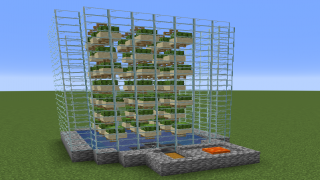 image of Starter Cactus Farm by Real_alphaYT Minecraft litematic